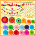 35PCS Fiesta Paper Fan Party Decorations Set