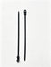200 Pack 6 Inch Plastic Zip Ties with Screw Holes
