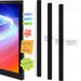 3PCS Monitor Memo Board, Memo Board for Computer Monitor, Monitor Memo Board Computer Monitor Sticky Note Holder, Office