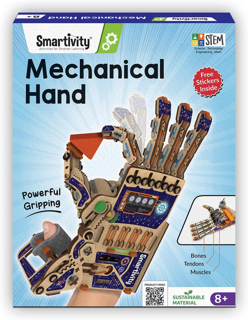 Robotic Mechanical Hand STEM Toy for Kids 8-14