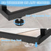 2-Tier Tall Towel Rack for Bathroom, Freestanding Towel Stand Drying Rack for Oversized Bath Towels, Poolside, Bathroom,