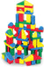 Melissa & Doug 100 Wooden Building Blocks with Storage Box