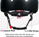 Kids Bike Helmet, Adjustable and Multi-Sport, from Toddler to Youth, 3 Sizes