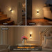 LED Night Light Plug in, Rotating Night Lights Plug into Wall Warm