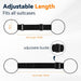 Luggage Straps for Suitcases, 2 Pack, Black