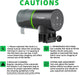 Automatic Fish Feeder for Aquarium: One-Touch Easy Setup & 3 Timers
