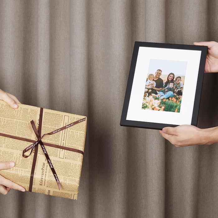 8x10 Picture Frames, Gallery Wall Frames Set of 5, Black