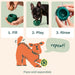 Pupsicle Interactive Dog Ball Toy for Dogs 25-75 lbs - Green