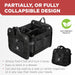 Car Trunk Organizer for SUV & Truck Cargo Storage, Large, Black