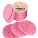 50-Count Compressed Facial Sponge for Daily Facial Cleansing and Exfoliating, 100％ Natural Cosmetic Spa Sponges for Make