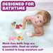 ® Barnyard™ Mold Free Bath Toys, 6 Pack | Sealed, No Hole Bath Toys Design Keeps Moisture Out | Soft, Squeezable & Float