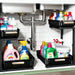 Under Sink Organizer - 2 Pack Multi-Purpose Pull-Out Storage Shelf