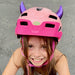 MagNeatOhz Small Devil Horns for Helmet | Made in USA | Magnetic & Interchangeable Horns for Motorcycle, Bike & Ski Helmets - Pair