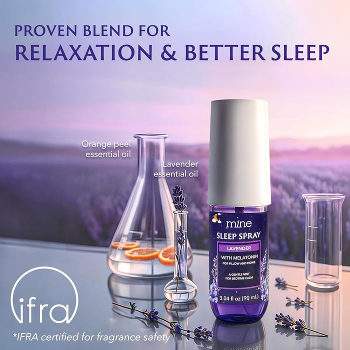 Lavender Sleep Spray, Deep Sleep Pillow Spray, Bed Spray, 3.04 fl oz