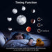 Galaxy Projector Night Light, 13-in-1 Star Projector for Bedroom, White