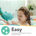 Bathtub Safety Spout Guard - Compatible with Most Standard Faucets - Bath Toys - Dolphin
