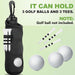 11 Pcs Golf Accessories Kit, Include Golf Ball Bag with Hook Tees Towel Cleaner Brush Ball Marker Divot Tool Score Count
