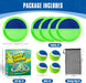 Toss and Catch Ball Set, Beach Summer Outdoor Toy Games for Kids Age 4-8-12