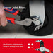 Pliers Set, 5-Piece Premium Cr-V Pliers Kit with Storage Pouch