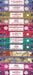 Set of 12 Nag Champa, Lavender, Arabian Musk, Egytian Jasmine, Musk, Dragon's Fire, Dragon's Blood, Prana, Ajaro, Money, Rose, Meditation by  Incense Bangalore (BNG)