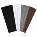 Headbands for Women, 8pcs Stretchy Non Slip Soft Cotton Cloth Hair Bands for Sports, Workout, Yoga and Running