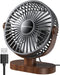 Small USB Desk Fan, Desktop Table Fan, Quiet Office Mini - Black
