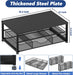 Desk Organizer and Accessories, 2-Tier Computer Monitor Stand Riser with Drawer and 2 Pen Holders, Laptop Stand, Office 