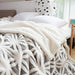 Sherpa Fleece Blanket Gifts for Mom Dad Cozy Soft Throw Blanket for Women Men Birthday Gifts Dual Sided Couch Sofa Bed Blanket (Grey,51x63)
