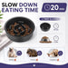 Elevated Dog Bowls Large Breed Raised Dogs Bowl Stand Large/Medium Sized Dog Slow Feeder Dogs Bowls Food Water Stands 5 