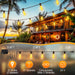 Outdoor Lights String Patio Outside - 100ft 30M LED Waterproof Light ST38
