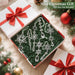 Crystal Christmas Tree Ornaments, Clear Acrylic Snowflake & Icicle, 18pcs