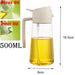 200 mL Kitchen Oil Sprayer Bottle — Black