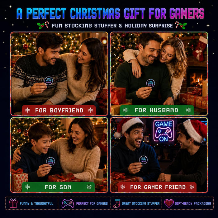 Gamer Gift for Men Boyfriend Husband Decision Coin Gaming Stuff Gamer Dad