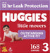 Little Movers Diapers Size 3, 168 Count (6 Packs of 28)