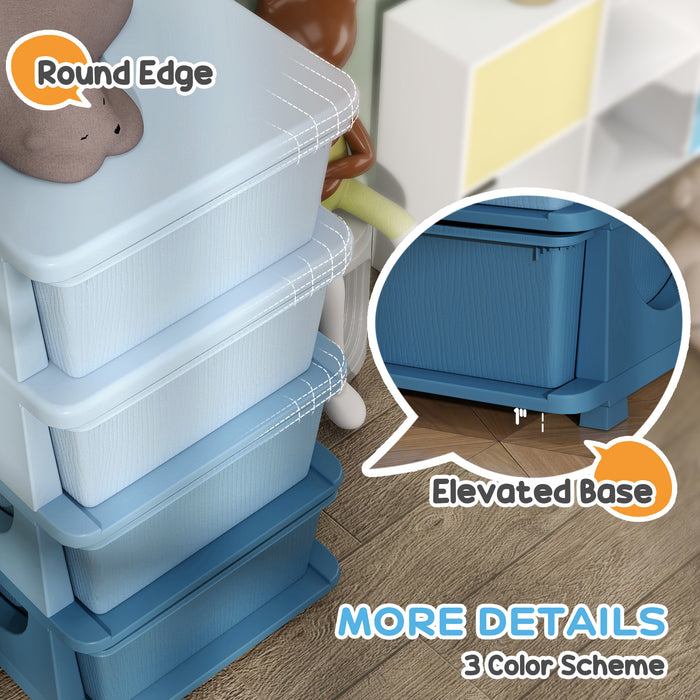 Four-Tier Children’s Drawer Tower
