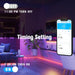LED Strip Lights 130ft Lights Strip for Bedroom, Desk, Indoor Room Bedroom Birthday Gifts RGB Decor with Remote and 24V Power Supply
