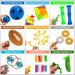 76 Pack Sensory Fidget Toys Set, Stress Relief and Anti-Anxiety Bundle Sensory Toys for Kids Adults, Cool Fidget Packs with Mochi Squishy, Magic Rainbow Ball, Motion Timer, Flippy Chain,Stress Ball...