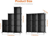 Closet Organizers and Storage, 9 Cube Storage Organizer, Black