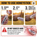 HoneyStick Anti Slice Gel for Golf Clubs - Anti-Hook Spin Reducer for Driver, Woods, Hybrids, Irons - Golf Accessories f