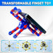 Transformable Fidget Spinners,9PCS Funny Sensory Fidget Toys for Kids