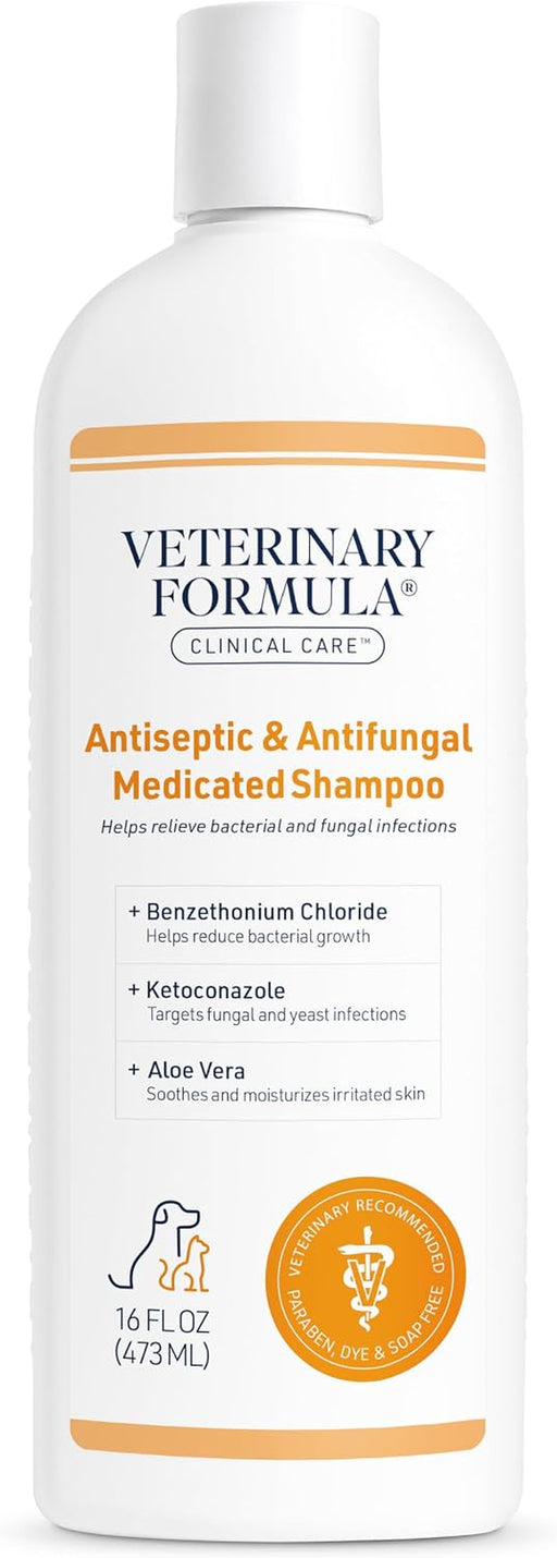 Clinical Care Antiseptic & Antifungal Shampoo, 16 oz