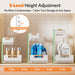 Under Sink Organizer Kitchen, 2-Tier Pull-Out Cabinet Shelf, 2-Pack