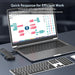 USB Hub 4 Port, USB Splitter 1 in 4 Out, USB Extender Hub for Laptop PC