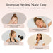 Satin Scrunchies for Women | For All Hair Types Terracotta, 6pcs