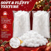 Christmas Decoration Fake Snow, Artificial White Clouds for Christmas Tree