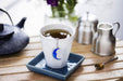 2pcs Tea Infuser, Tea Strainers for Loose Tea, Gold Plated Enamel Moon Star Celestial Charm Pendant Tea Ball Set Loose T