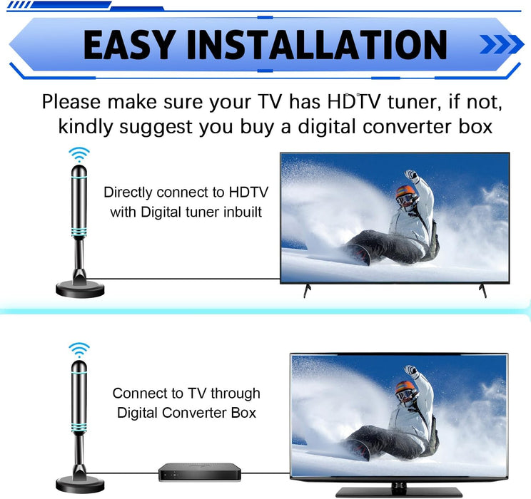 Digital Antenna for Smart TV Indoor,TV Antenna for Local Channels