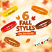 20PCS Fall Silicone Bracelets Party Favors Gifts Accessories