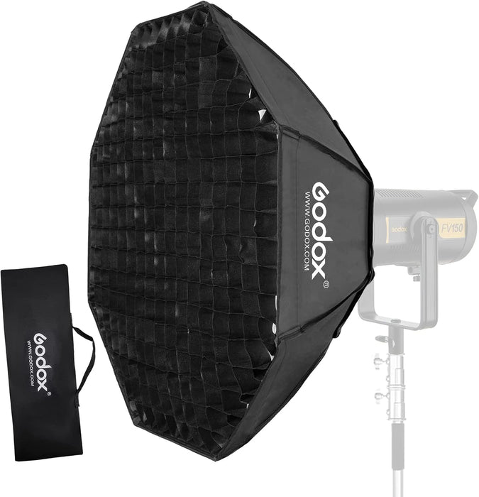 Octagon Softbox 37" 95cm Bowens Mount and Honeycomb Grid Softbox