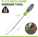 11.5" Dandelion Weeder Puller Tool with Soft Handle